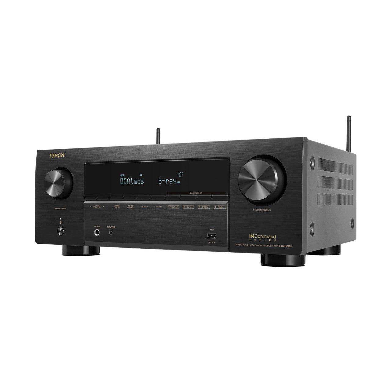Denon AVR-X2800H 7.2 Channel 8K AV Receiver w/ HDMI – Audio Advisor