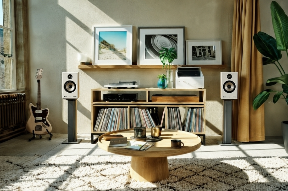 <p><strong>Powered speakers vs. separates. </strong>Fewer boxes and simpler, or more boxes with more room to grow. Most first-timers are happy either way.</p>