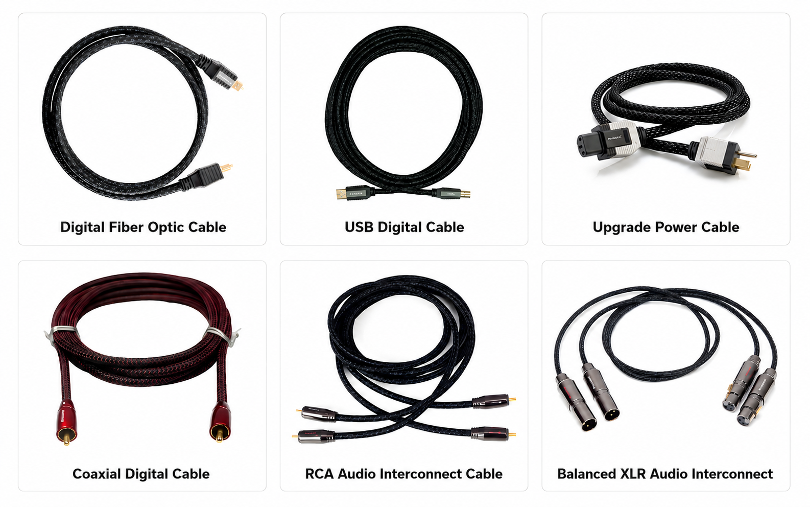 <p><strong>Three or four cables, three or four jobs. </strong>Match the right type to each connection and give the speaker run enough gauge. That covers the real work a cable does.</p>