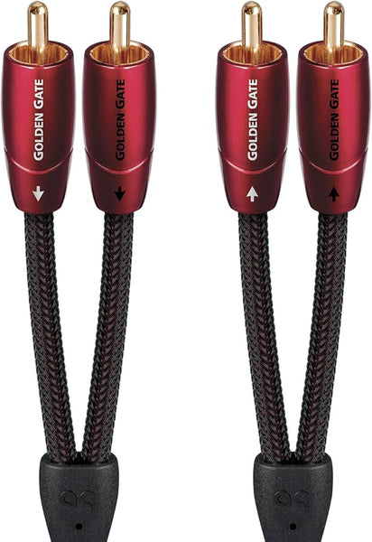 AudioQuest Golden Gate Interconnect Cable - 1.0 Meter - RCA to RCA
