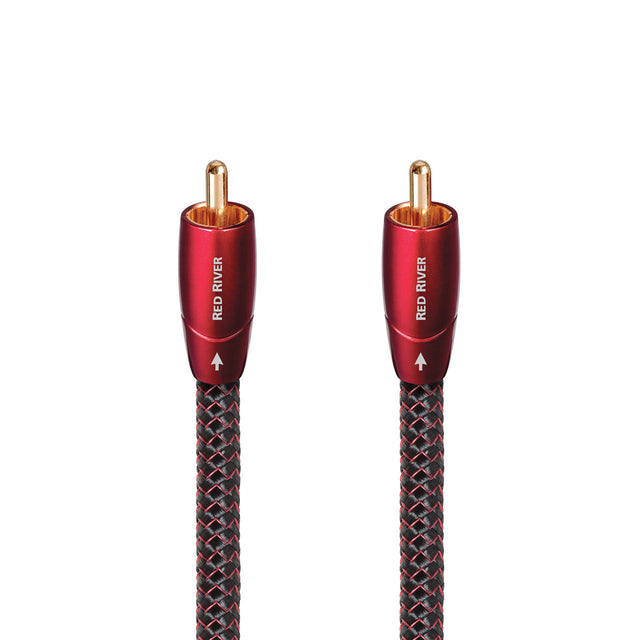 RCA to RCA AudioQuest Red River Interconnect Cable