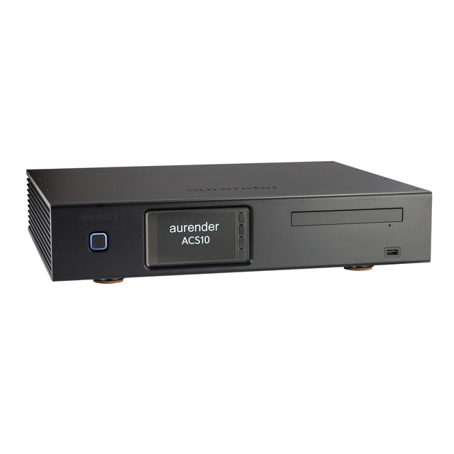 Right Side of Aurender ACS10 Caching Music Streamer and CD Ripper