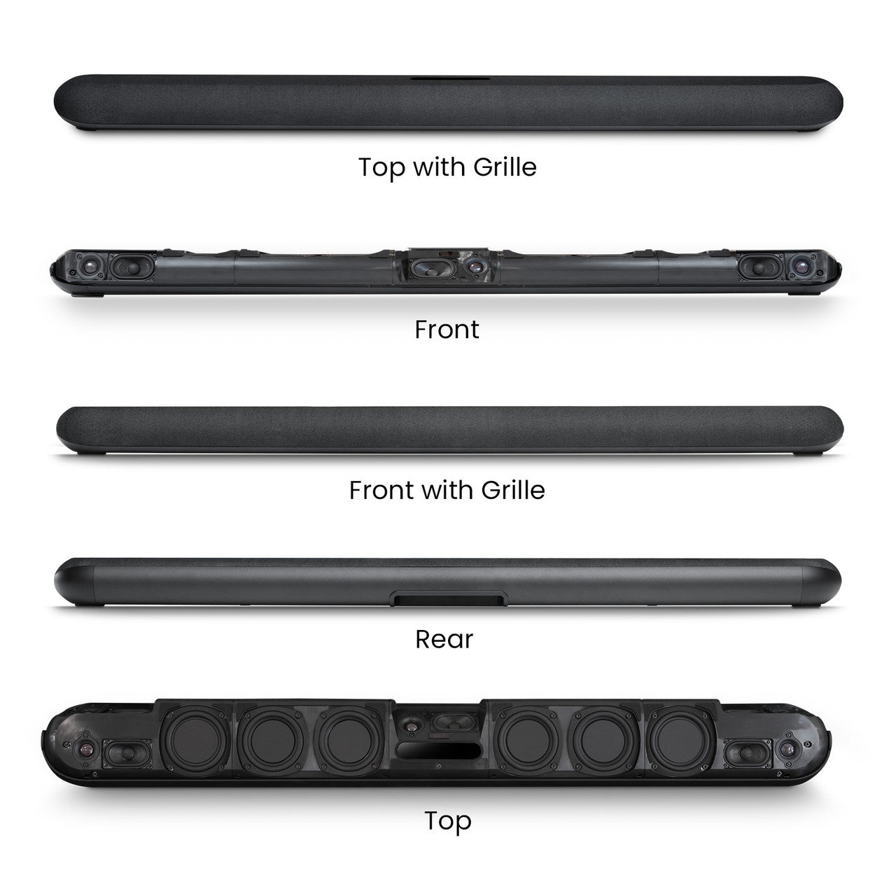 Multipe view of Bluesound Pulse Cinema Multi-Room Streaming Soundbar