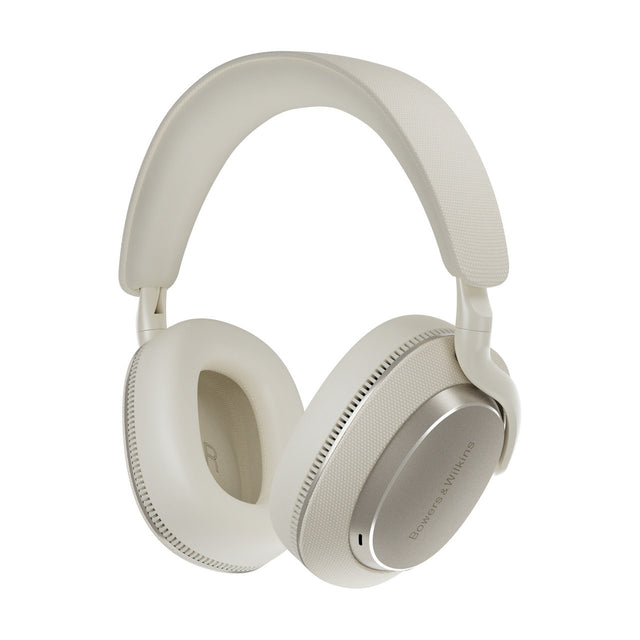 Angle view of White Bowers & Wilkins Px7 S3 Wireless Headphones