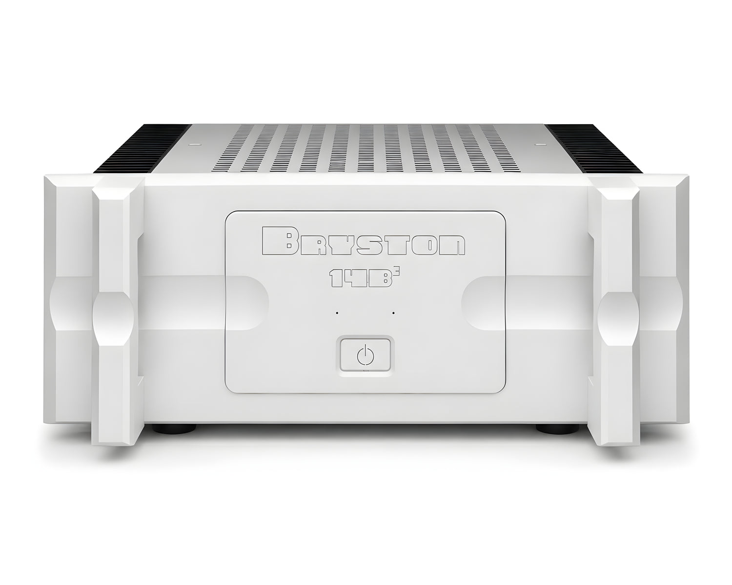 Bryston 14B³ Stereo Power Amplifier - Silver - 19 Inch - Handles