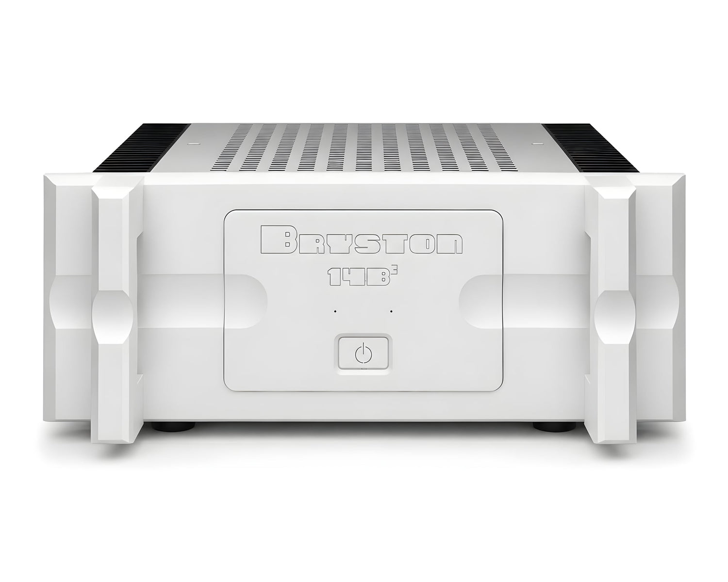 Bryston 14B³ Stereo Power Amplifier - Silver - 19 Inch - Handles