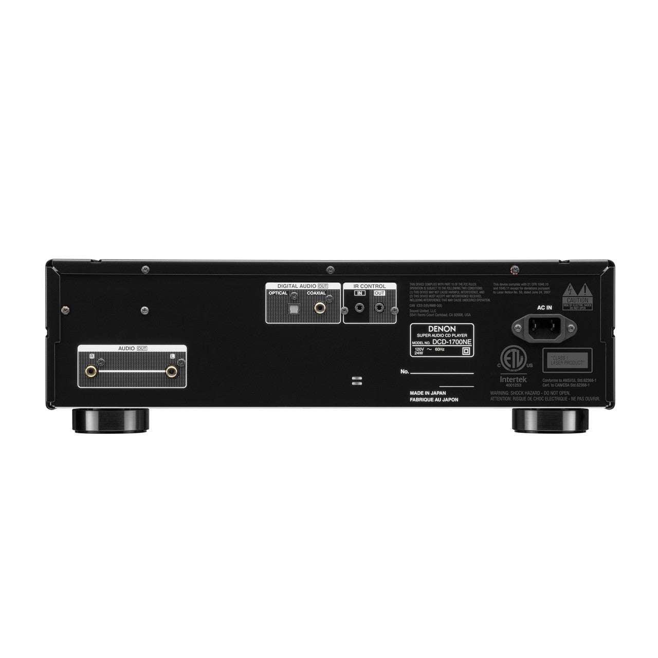 Denon DCD-1700NE CD/SACD Player | Audio Advisor Denon DCD-1700NE CD/SACD Player | Audio Advisor