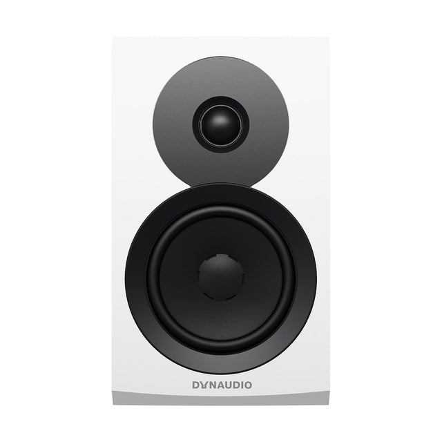 Front of Dynaudio Emit 10 Bookshelf Speakers