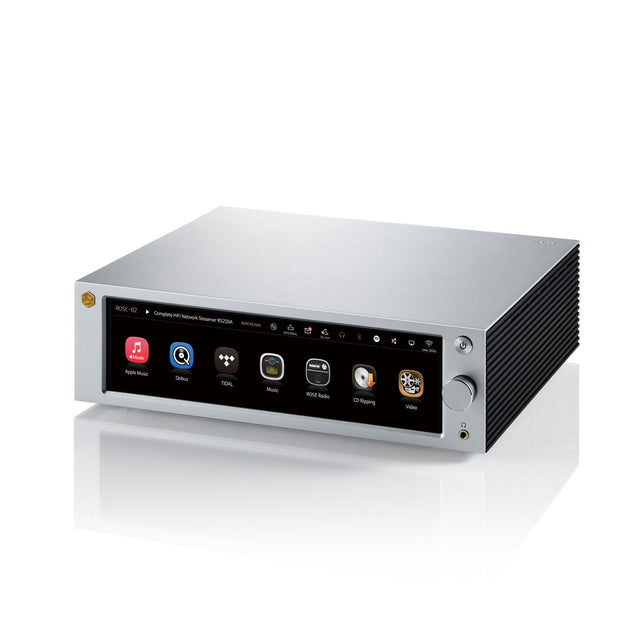Left side of HiFi Rose RS250A Network Streamer
