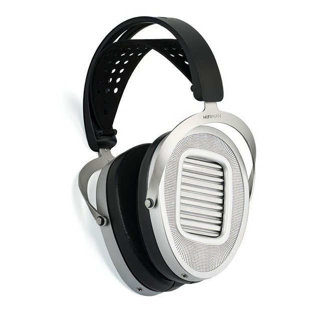 HIFIMAN Ananda Unveiled open-back planar magnetic headphones front view showing exposed drivers