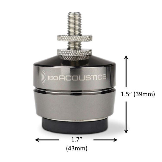 Display of IsoAcoustics GAIA III Speaker Isolators