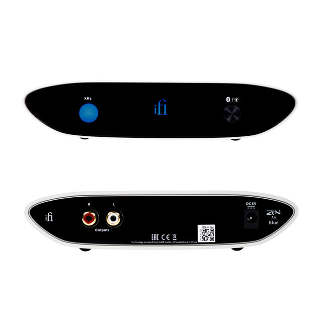 Back of iFi Audio ZEN Air Blue Bluetooth DAC