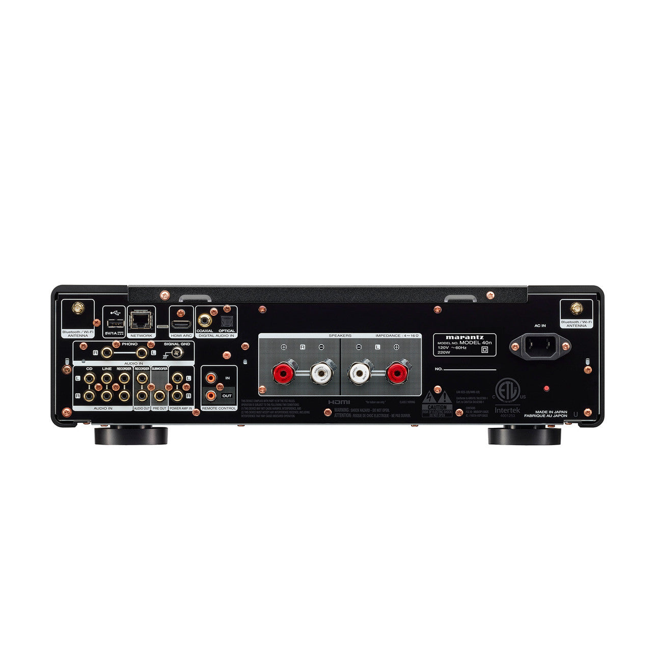 【tomato55】Marantz MODEL 40n ブラック Marantz Model 40n Integrated Amplifier - Black – Audio Advisor