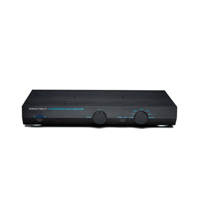 Front of Musical Fidelity A1 Integrated Amplifier