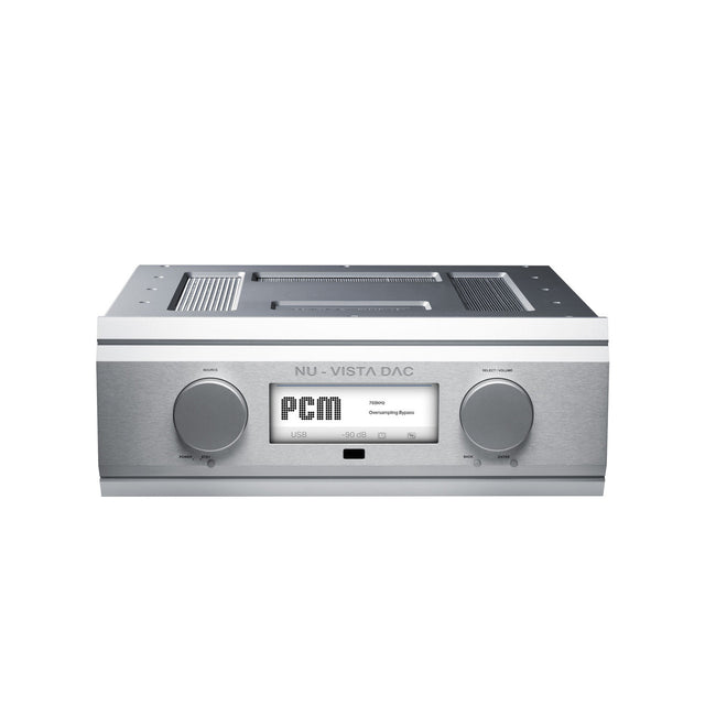 Front of Musical Fidelity Nu-Vista DAC Digital-to-Analog Converter