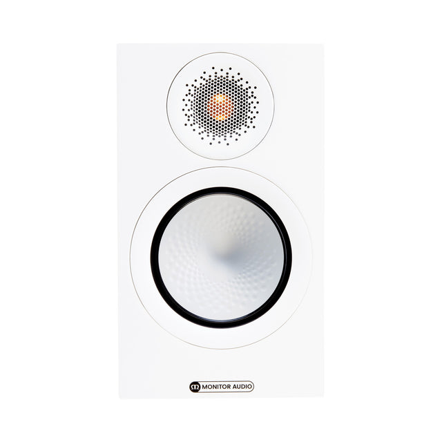Front of Monitor Audio Silver 50 7G Bookshelf Speakers