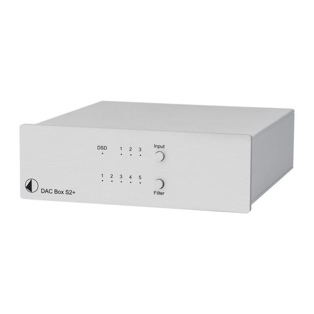 Front of Pro-Ject DAC Box S2+ Compact Digital-to-Analog Converter