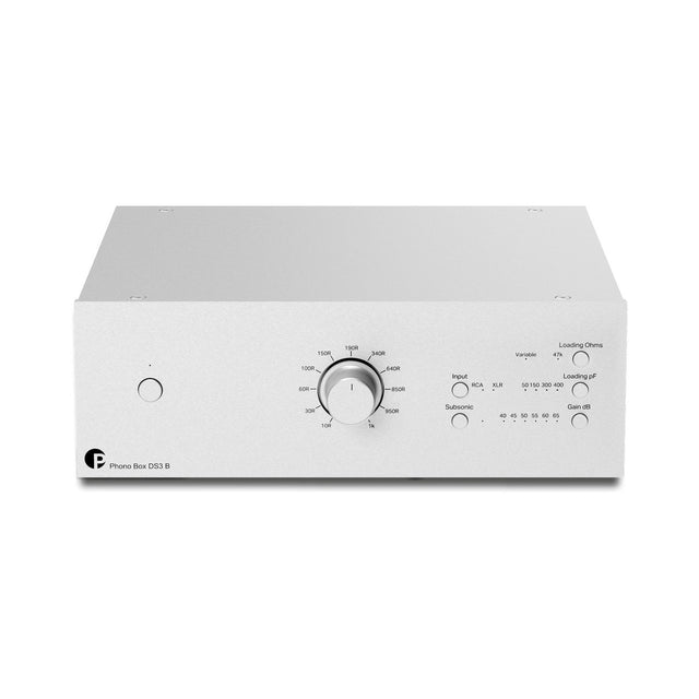 Front of Pro-Ject Phono Box DS3 B - Balanced Phono Preamplifier