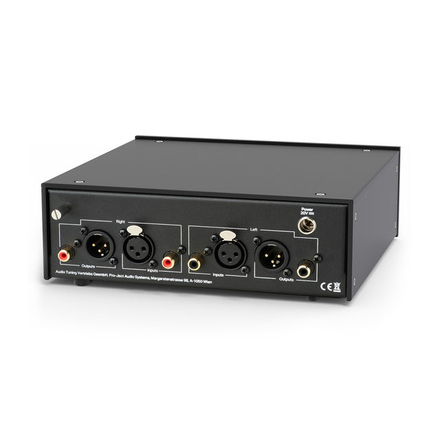 Back of Pro-Ject - Phono Box RS2 - Phono Preamplifier