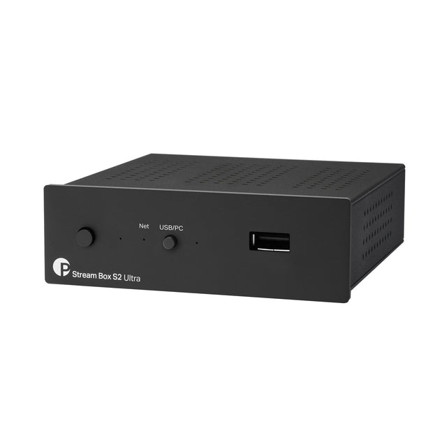 Front of Pro-Ject Stream Box S2 Ultra Music Streamer