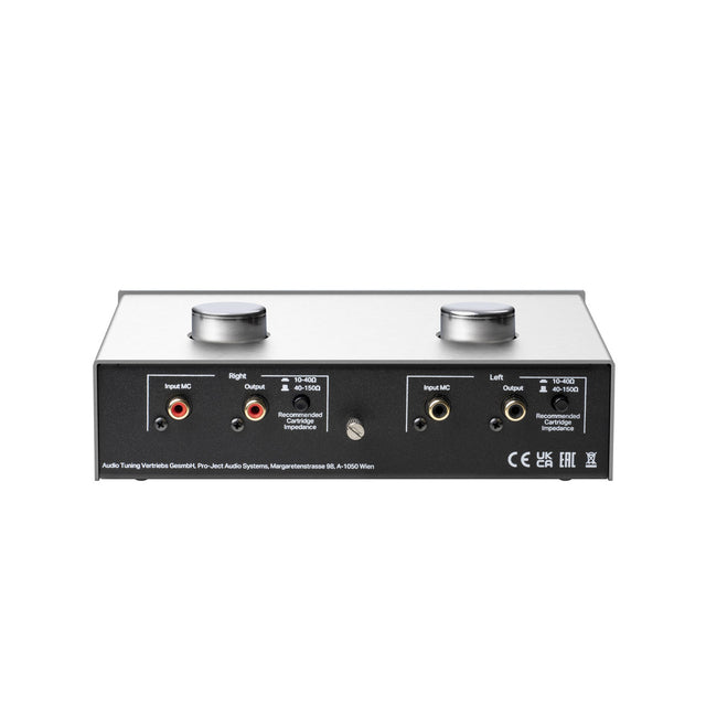 Back of Pro-Ject MC Step-Up Box S3 Passive Step-Up Transformer