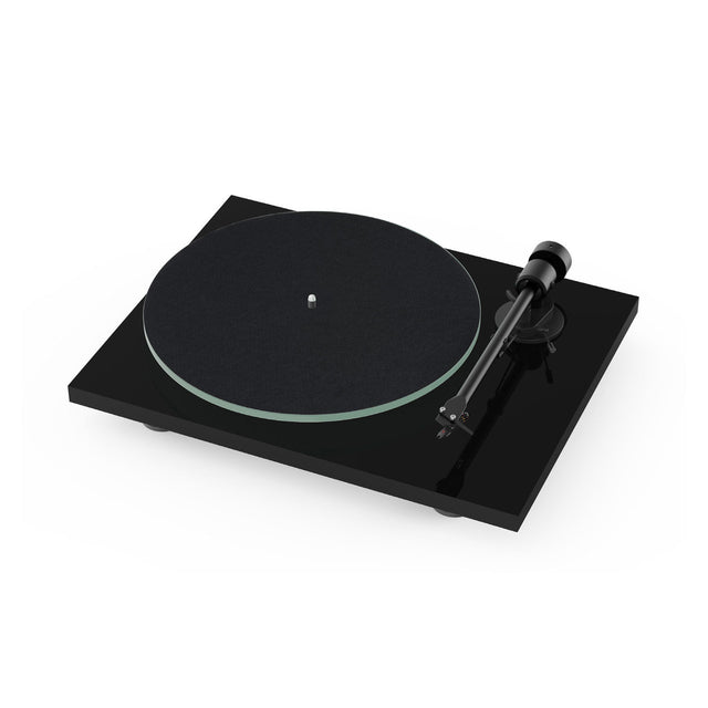 Side of Pro-Ject T1 BT Turntable with Phono