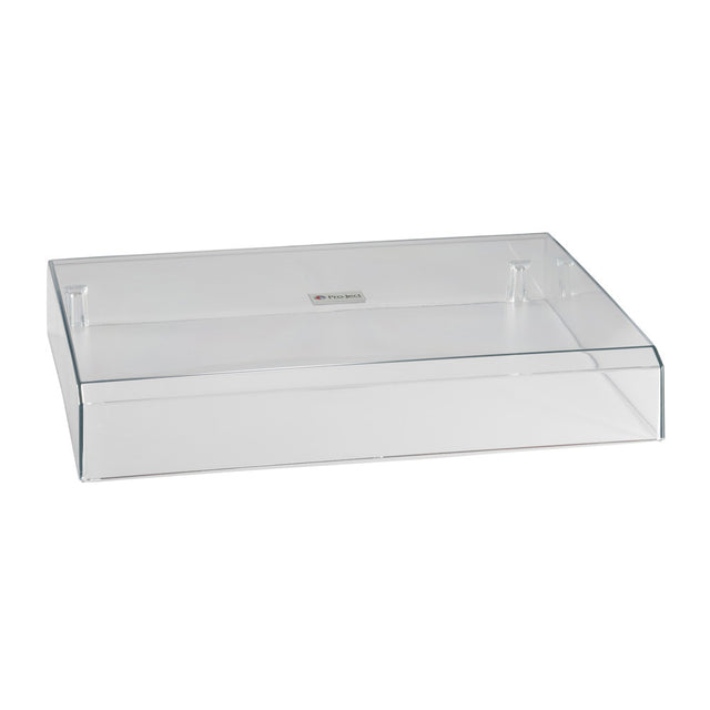 Front of Pro-Ject VC S Dust Cover
