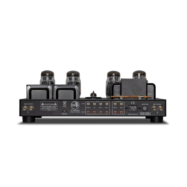 Back of Rogue Audio Cronus Magnum III Integrated Black