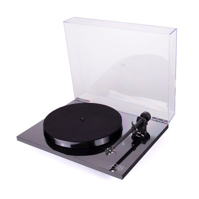 Glass side of Rega Planar 78 Turntable