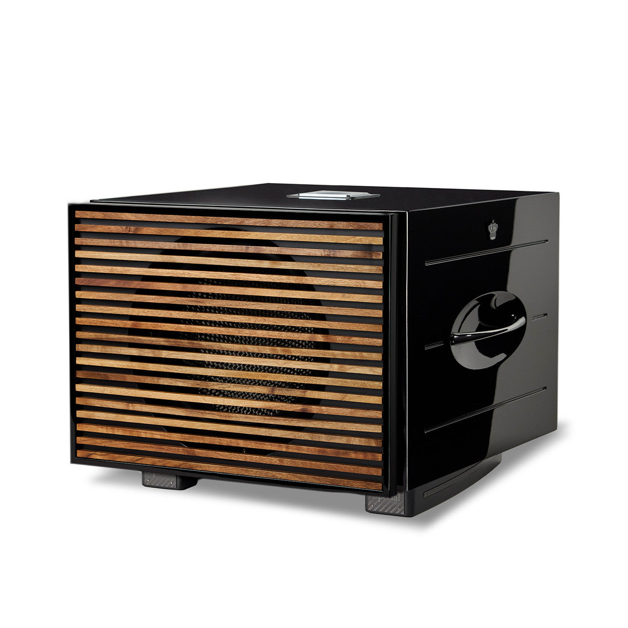Grill of REL Acoustics Carbon Special Black Label Grille