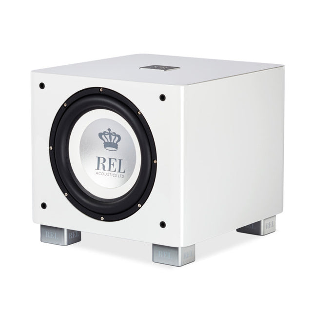 Side of REL Acoustics T/9x Powered Subwoofer