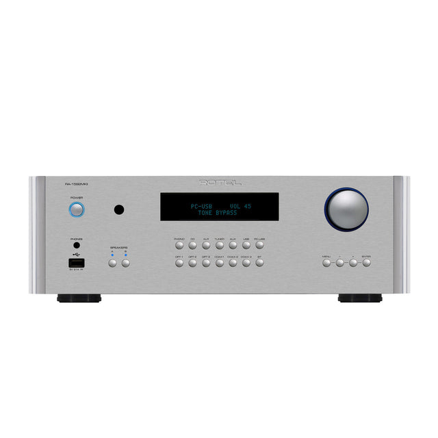 Front of Rotel RA-1592MKII Integrated Amplifier Silver