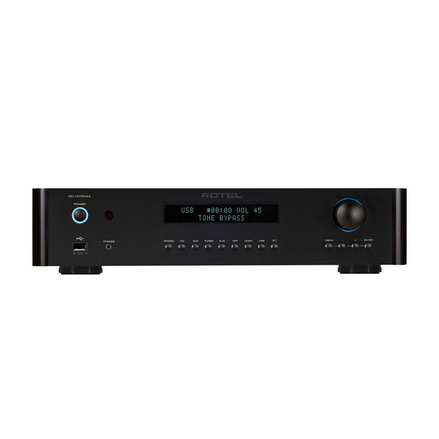 Front of Rotel RC-1572 MkII Stereo Preamplifier