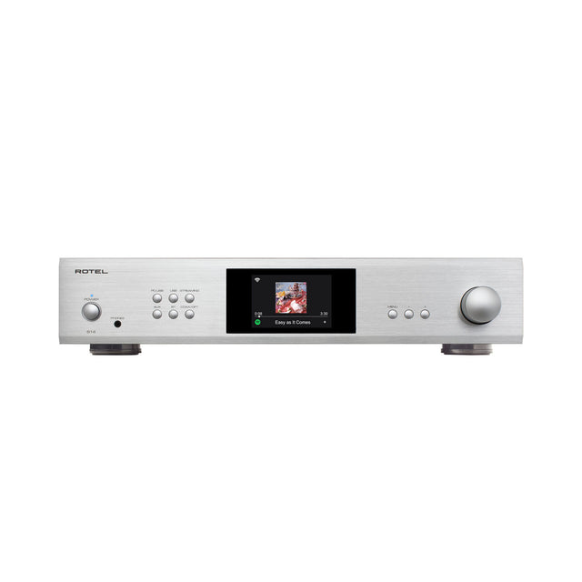 Front of Rotel S14 Integrated Network Streamer