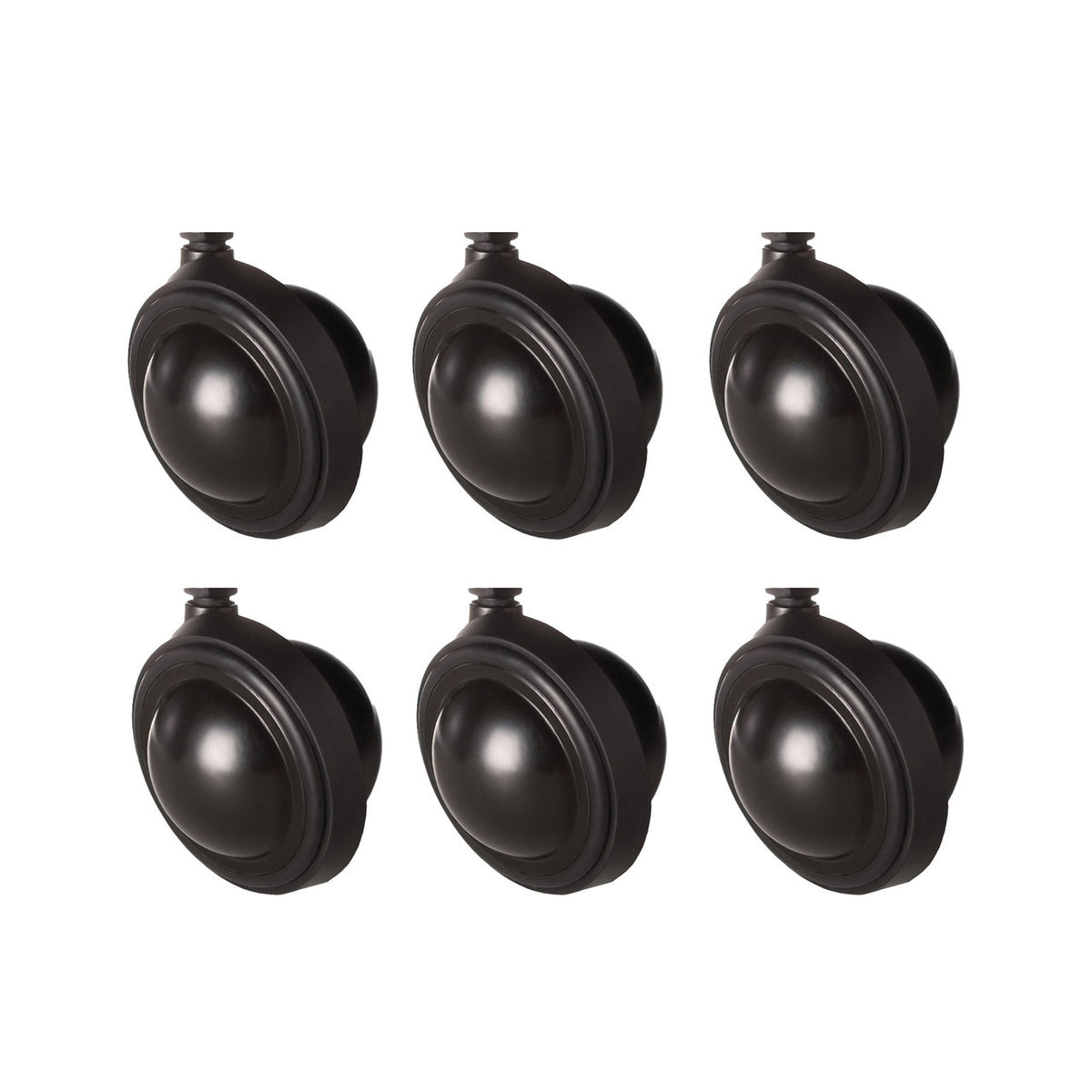Salamander Synergy Saturn Wheels - Black - Set of 6 – Audio Advisor