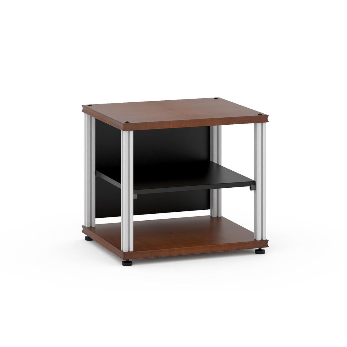 Salamander Synergy S20 3-Shelf Audio Rack - Cherry/Aluminum – Audio Advisor