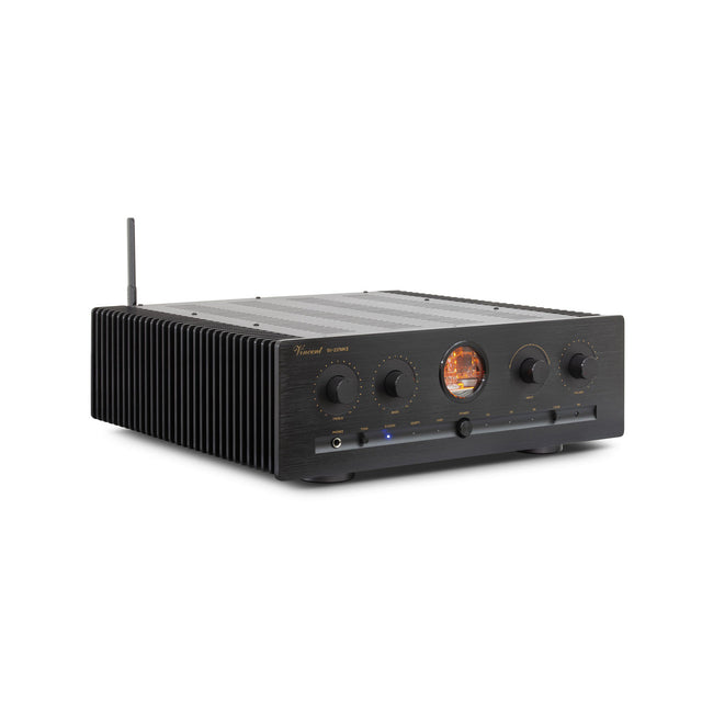 Side of Vincent Audio SV-237MKII Hybrid Stereo Integrated Amplifier Black