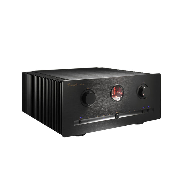 Side of Vincent Audio Stereo Integrated Amplifier Black