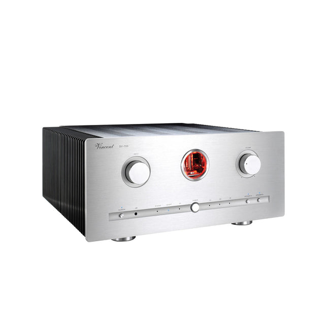 Side of Vincent Audio SV700 - Integrated Amplifier Silver