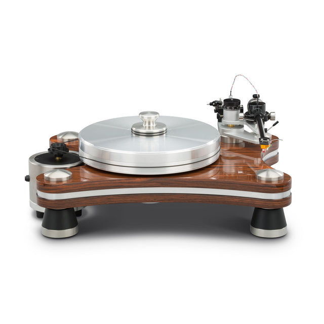 Front of VPI Signature 21 Turntable