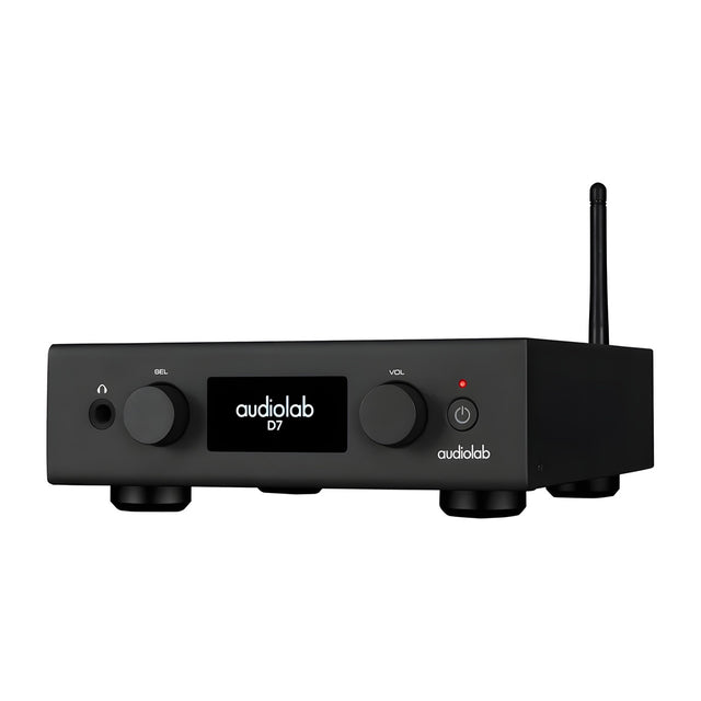 audiolab D7 DAC and Headphone Amplifier angle view