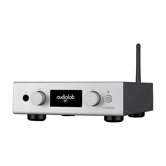 audiolab D7 DAC and Headphone Amplifier angle view