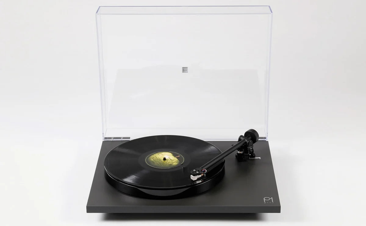 Rega Planar 1 Turntable - Black - Carbon Cartridge - Dustcover